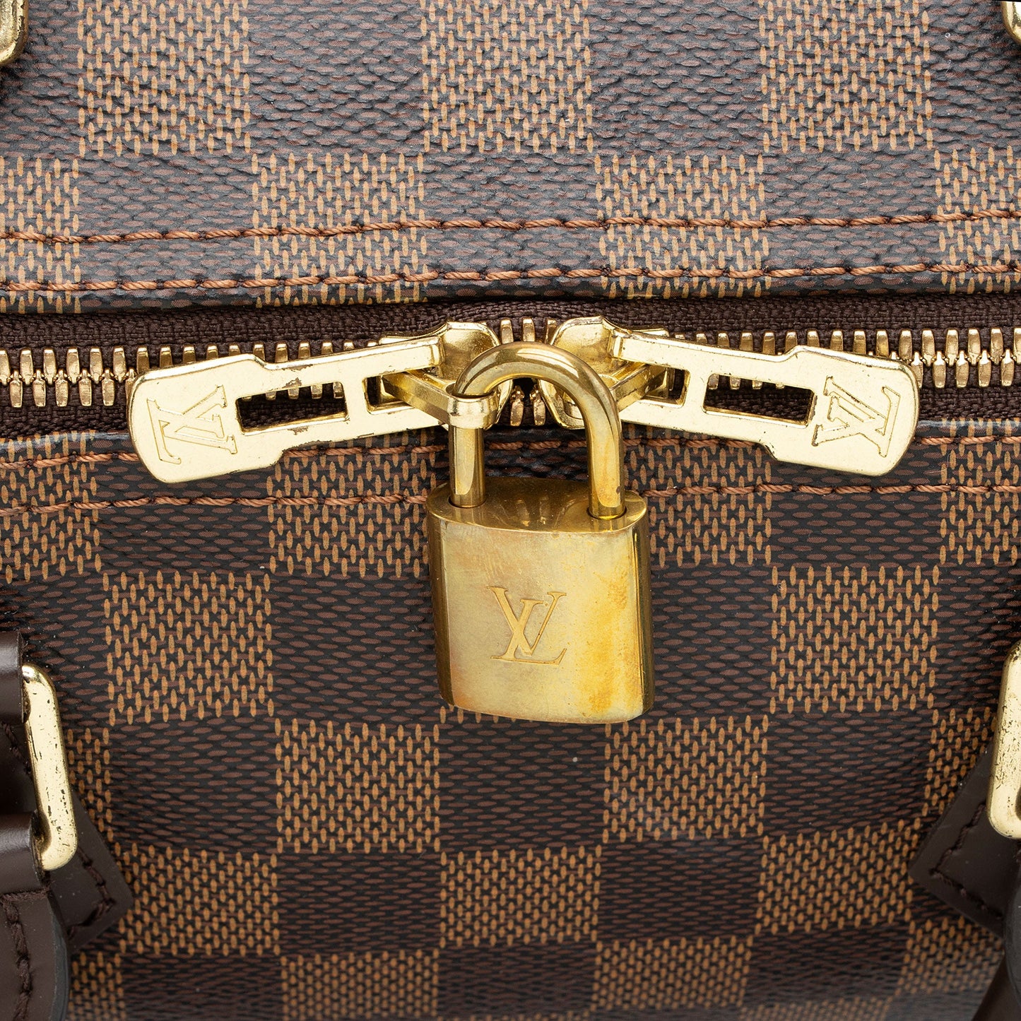Louis Vuitton Damier Ebene Speedy Bandouliere 30 Satchel