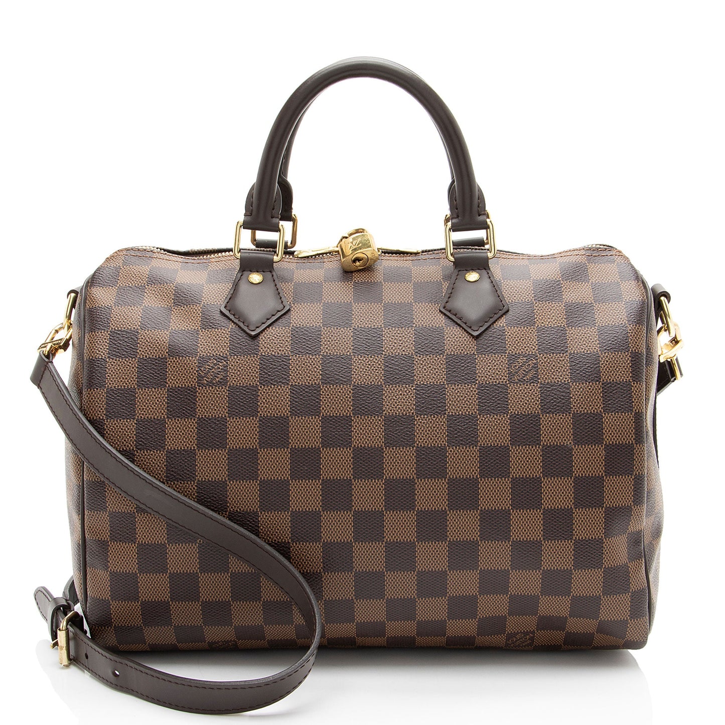 Louis Vuitton Damier Ebene Speedy Bandouliere 30 Satchel