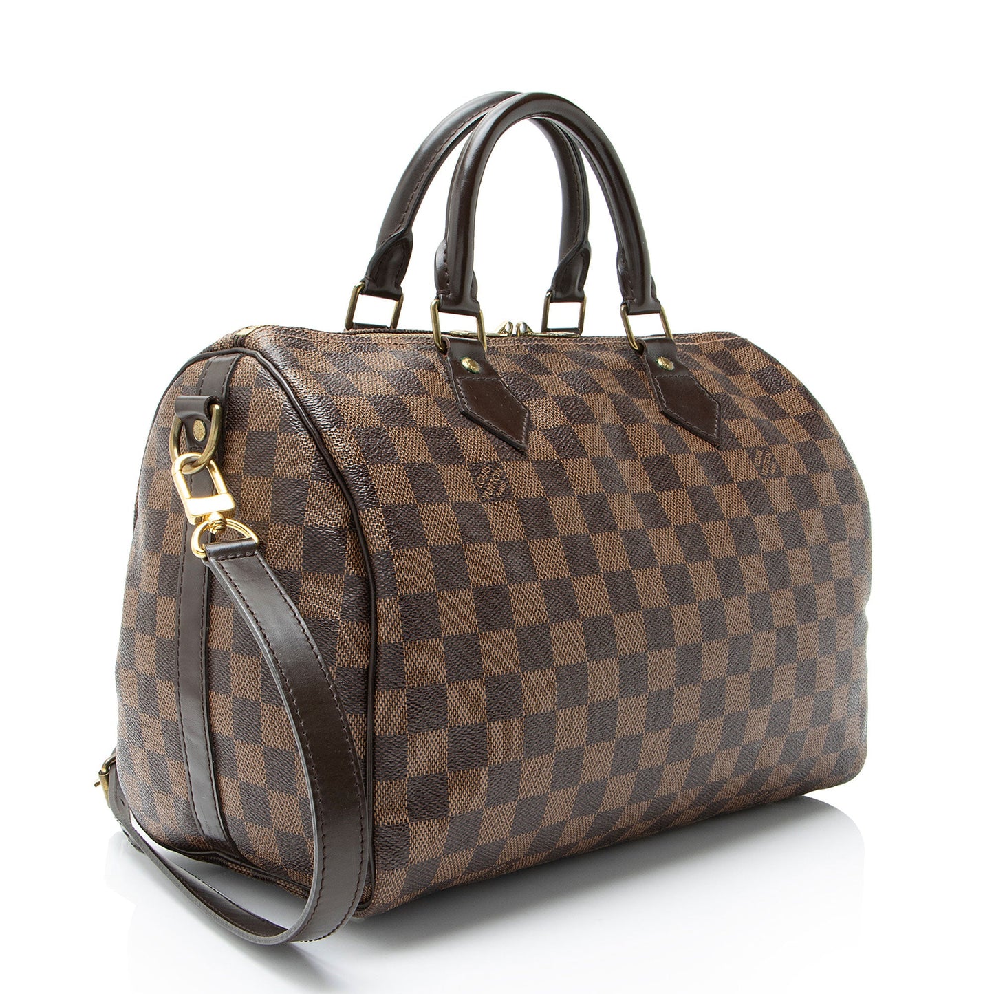 Louis Vuitton Damier Ebene Speedy Bandouliere 30 Satchel