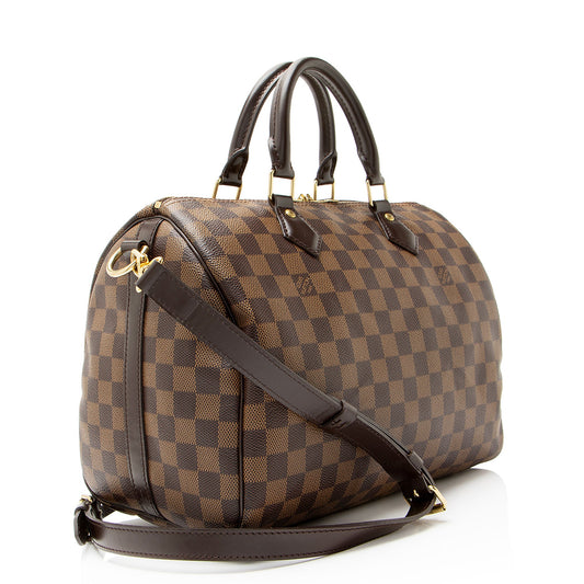 Louis Vuitton Damier Ebene Speedy Bandouliere 30 Satchel
