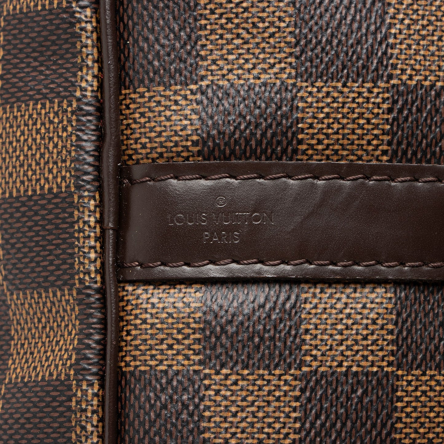 Louis Vuitton Damier Ebene Speedy Bandouliere 35 Satchel (SHF-GJQw2k)