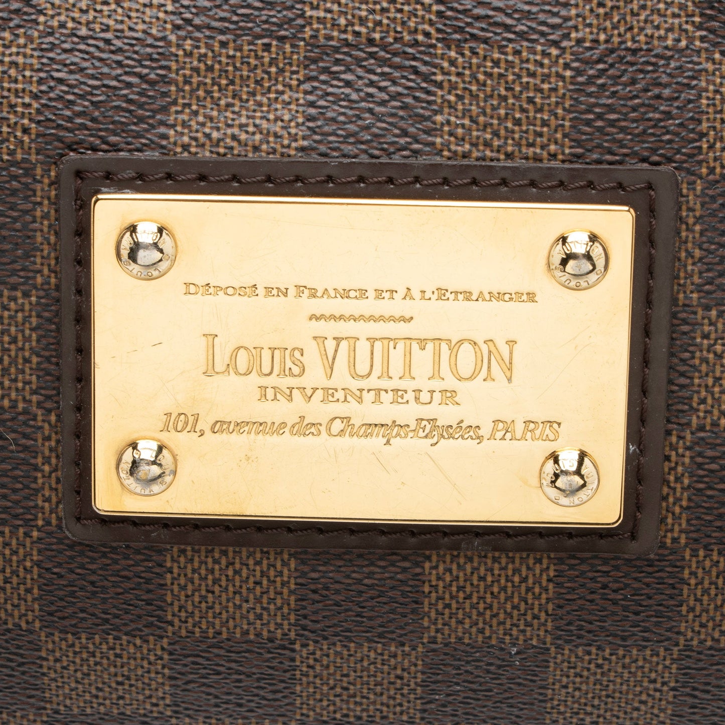 Louis Vuitton Damier Ebene Thames GM Shoulder Bag