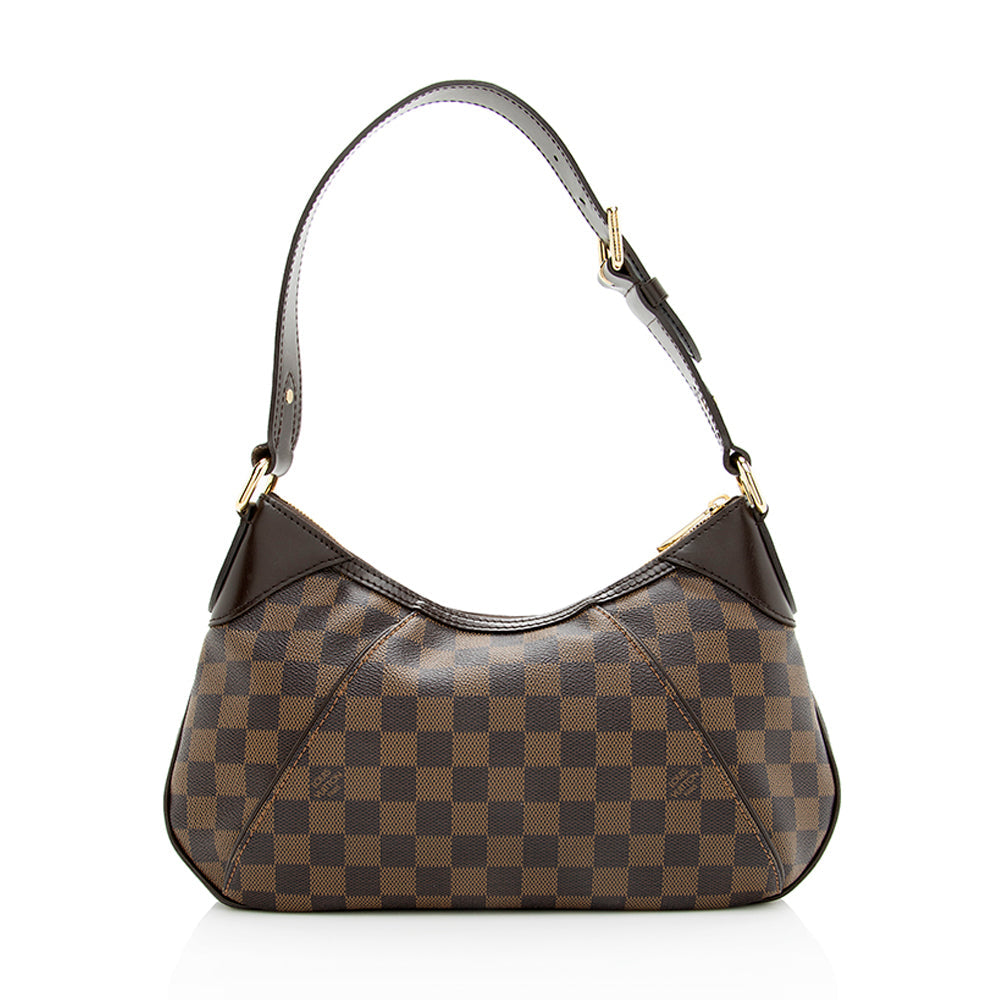 Louis Vuitton Damier Ebene Thames PM Shoulder Bag (SHF-18905)