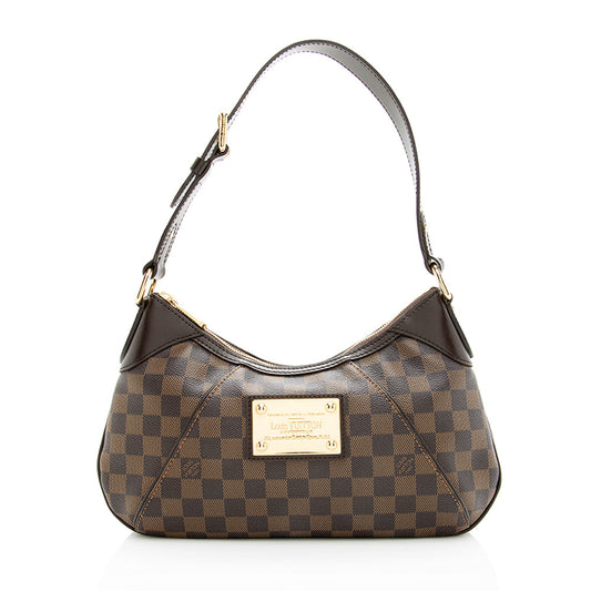 Louis Vuitton Damier Ebene Thames PM Shoulder Bag (SHF-18905)