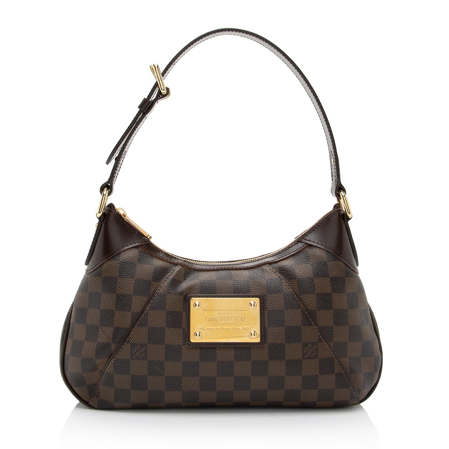 Louis Vuitton Damier Ebene Thames PM Shoulder Bag (SHF-zGXn6B)