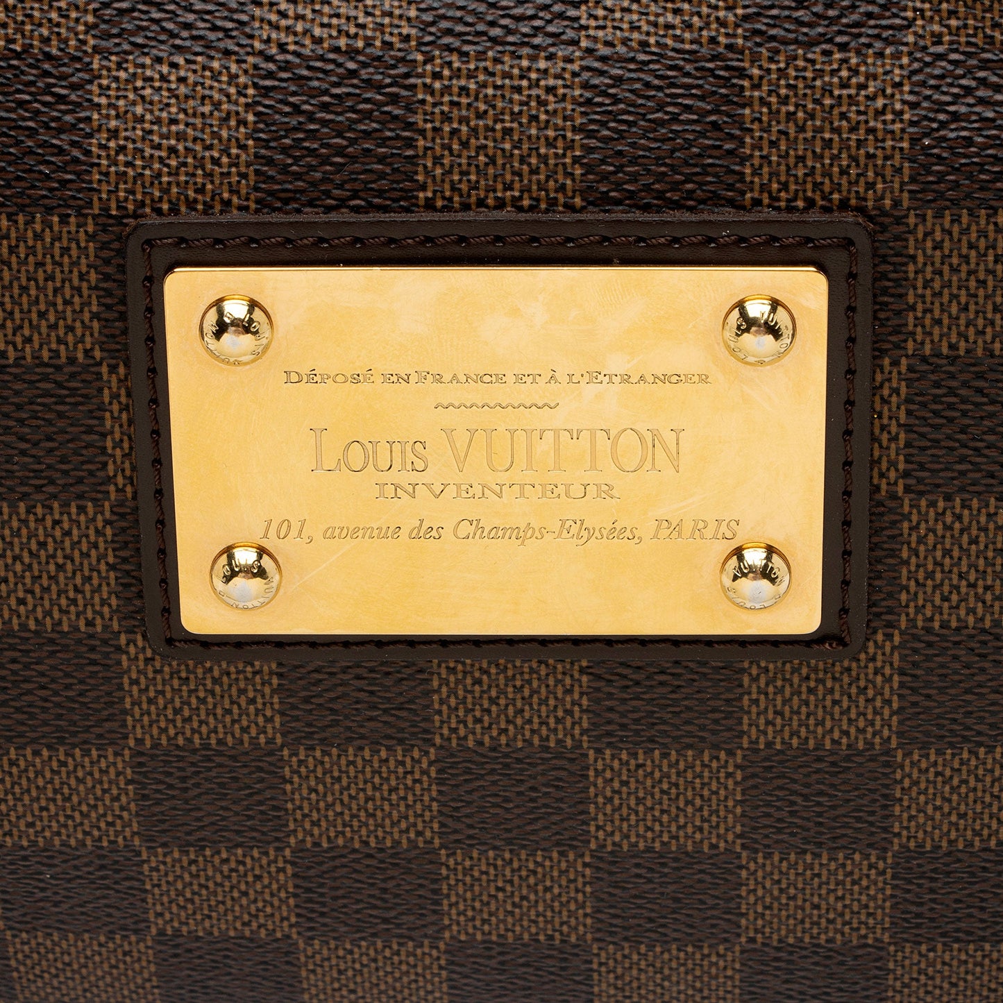 Louis Vuitton Damier Ebene Thames PM Shoulder Bag (SHF-148Iro)