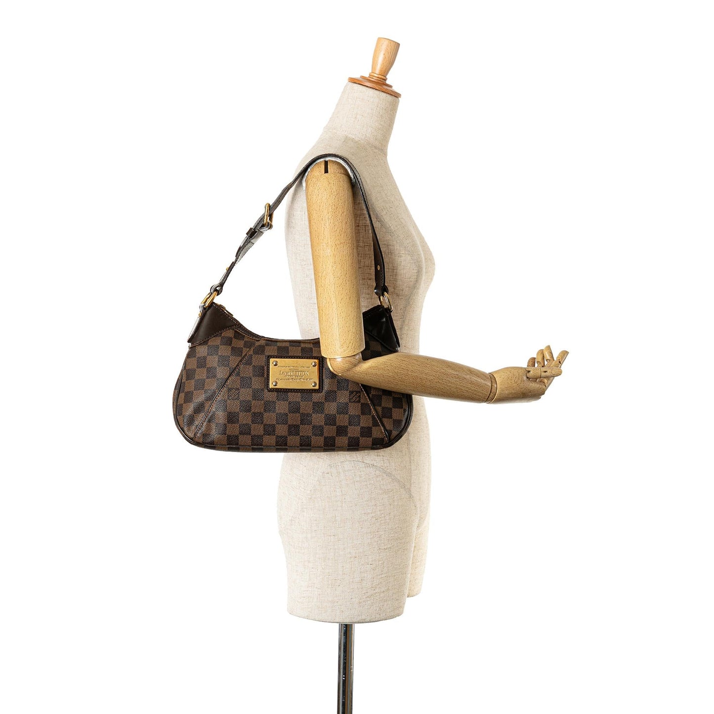 Louis Vuitton Damier Ebene Thames PM (SHG-X1ROzQ)