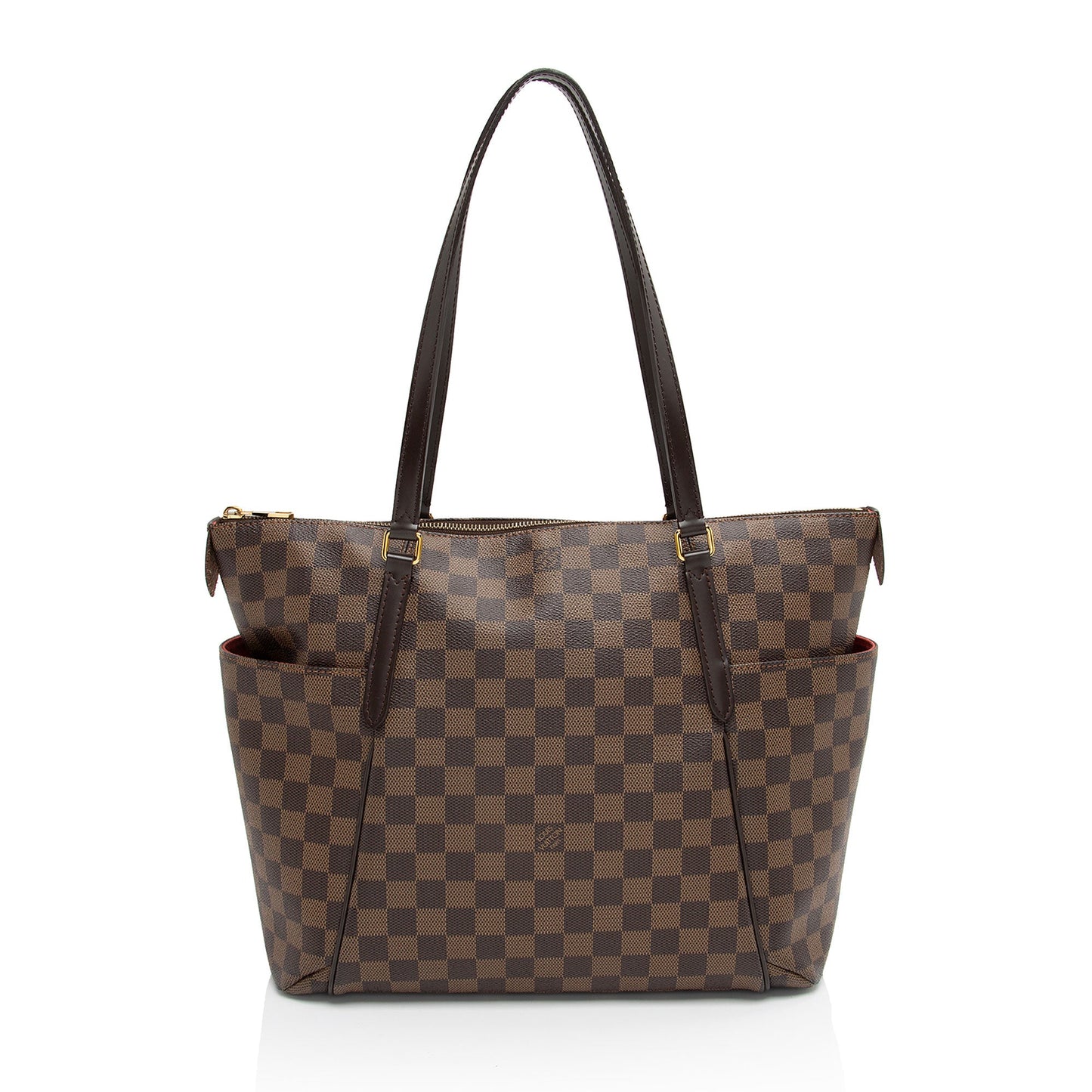 Louis Vuitton Damier Ebene Totally MM Tote (SHF-O2p659)