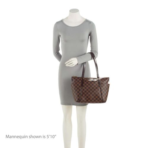 Louis Vuitton Damier Ebene Totally PM Tote (SHF-hjeF1p)