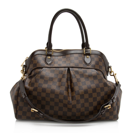 Louis Vuitton Damier Ebene Trevi GM Satchel (SHF-21601)