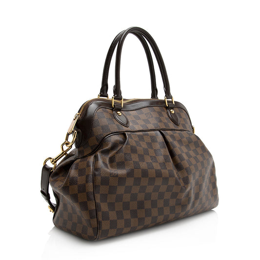 Louis Vuitton Damier Ebene Trevi GM Satchel (SHF-21601)