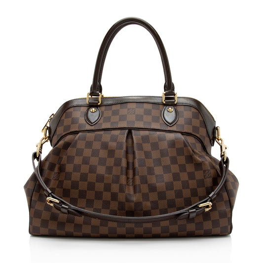 Louis Vuitton Damier Ebene Trevi GM Satchel (SHF-3p8OtB)