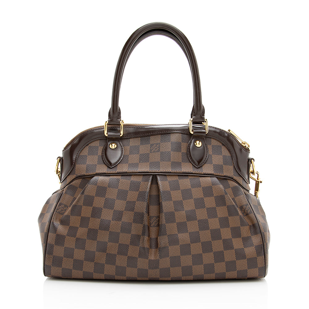 Louis Vuitton Damier Ebene Trevi PM Satchel (SHF-19000)