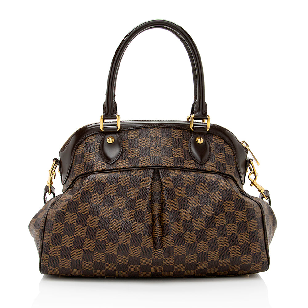 Louis Vuitton Damier Ebene Trevi PM Satchel -  (SHF-19397)