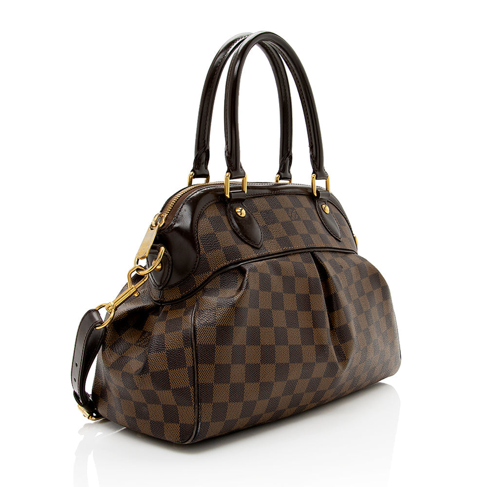 Louis Vuitton Damier Ebene Trevi PM Satchel -  (SHF-19397)