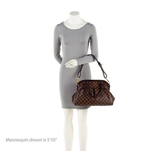 Louis Vuitton Damier Ebene Trevi PM Satchel (SHF-23594)