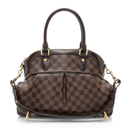 Louis Vuitton Damier Ebene Trevi PM Satchel (SHF-QI7gjq)