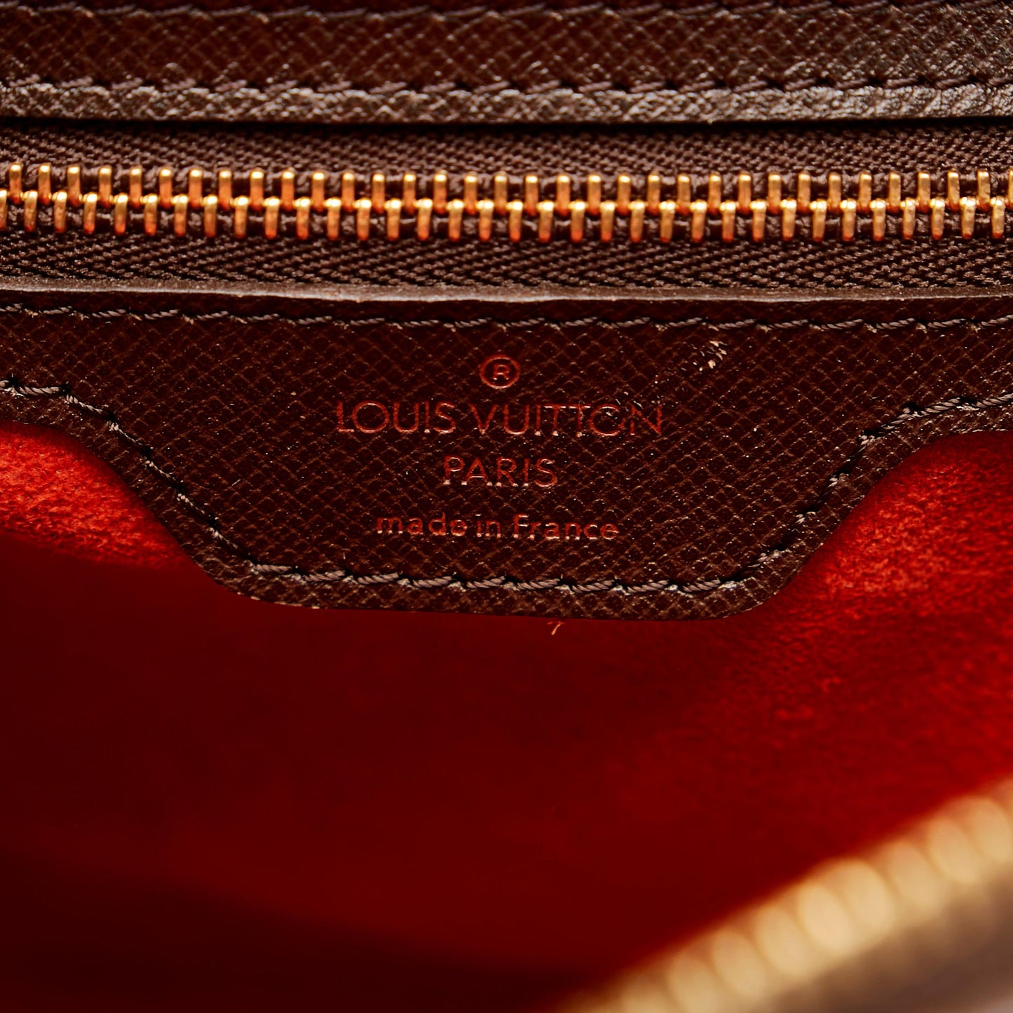 Louis Vuitton Damier Ebene Triana (SHG-35119)