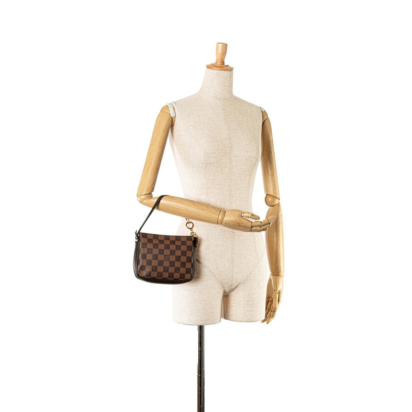 Louis Vuitton Damier Ebene Trousse Pochette (SHG-wcBllW)