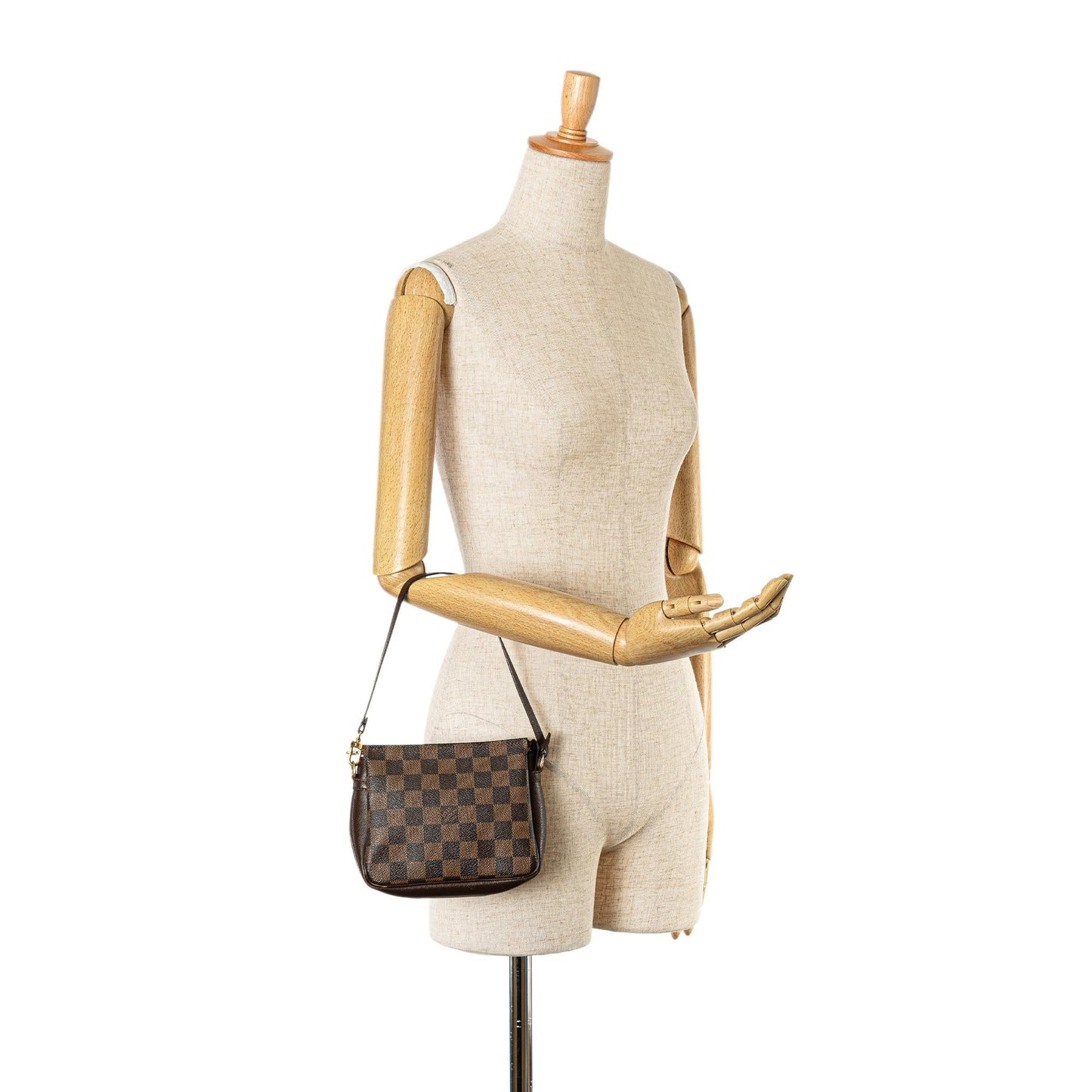 Louis Vuitton Damier Ebene Trousse Pochette (SHG-tOBxiB)