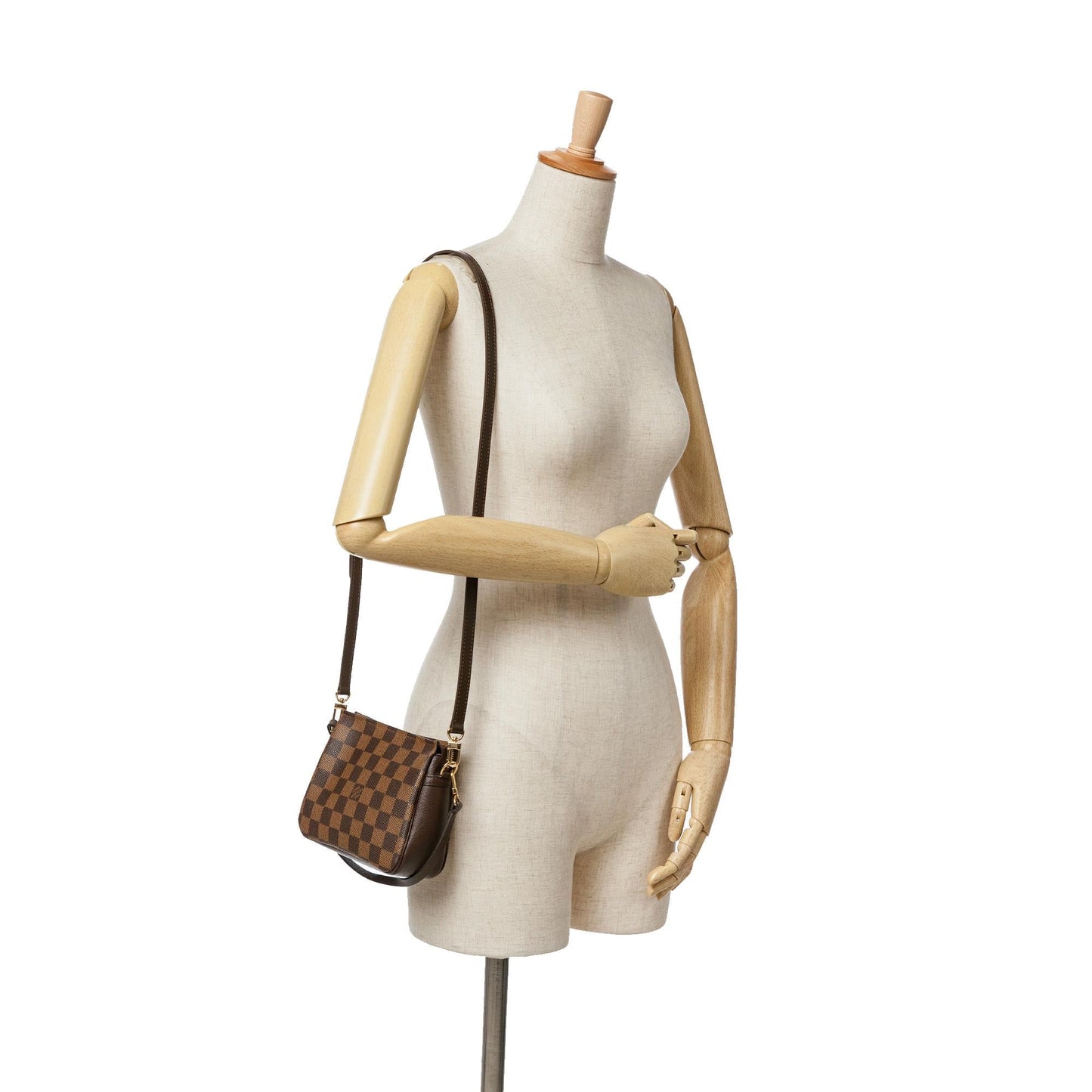 Louis Vuitton Damier Ebene Trousse Pochette (SHG-eOrvIY)
