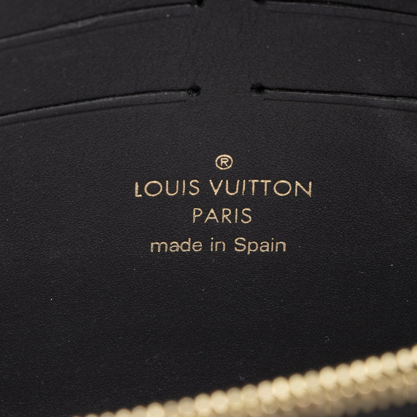Louis Vuitton Damier Ebene Vavin Chain Wallet (SHF-Q7lkzh)