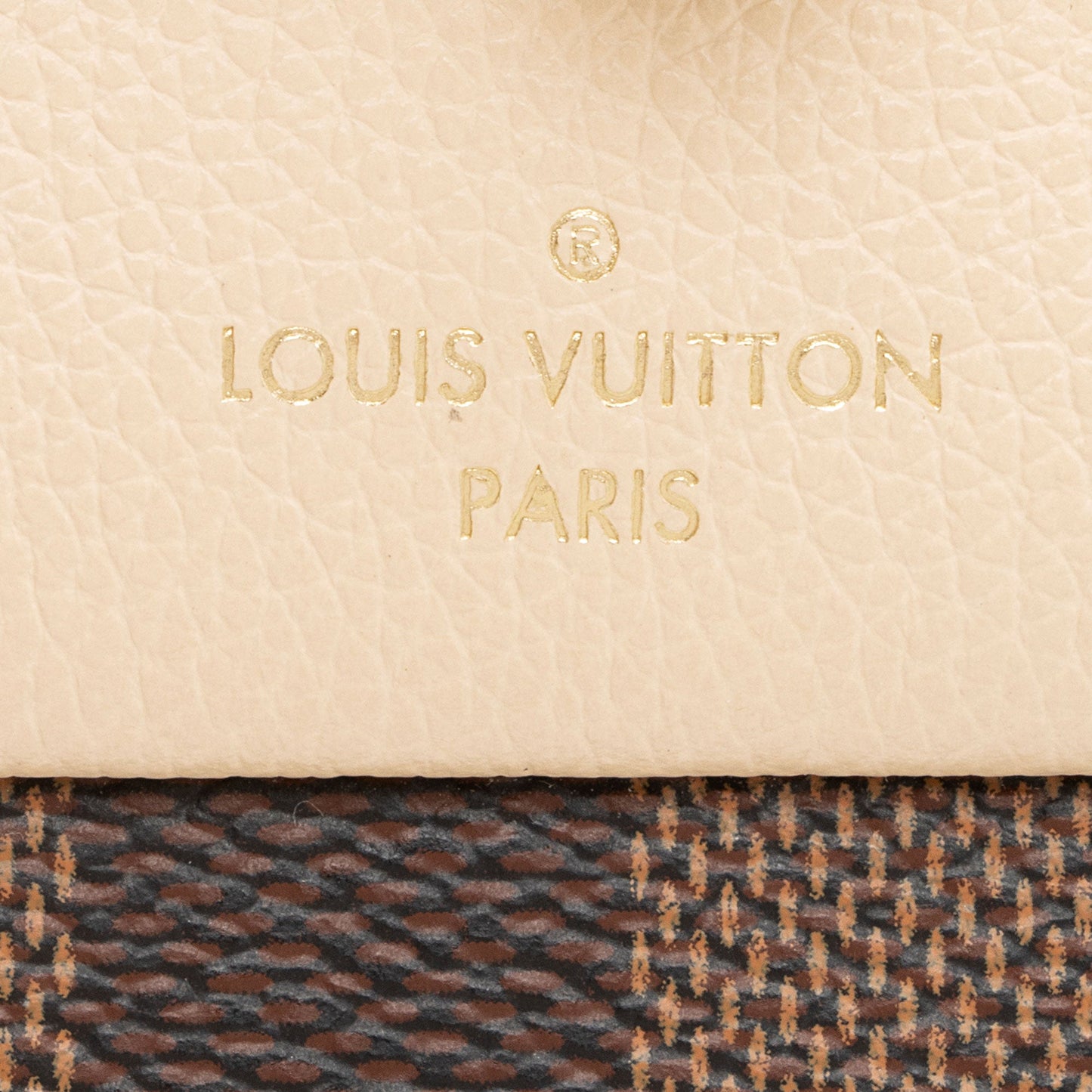 Louis Vuitton Damier Ebene Vavin Chain Wallet (SHF-SzZMpa)