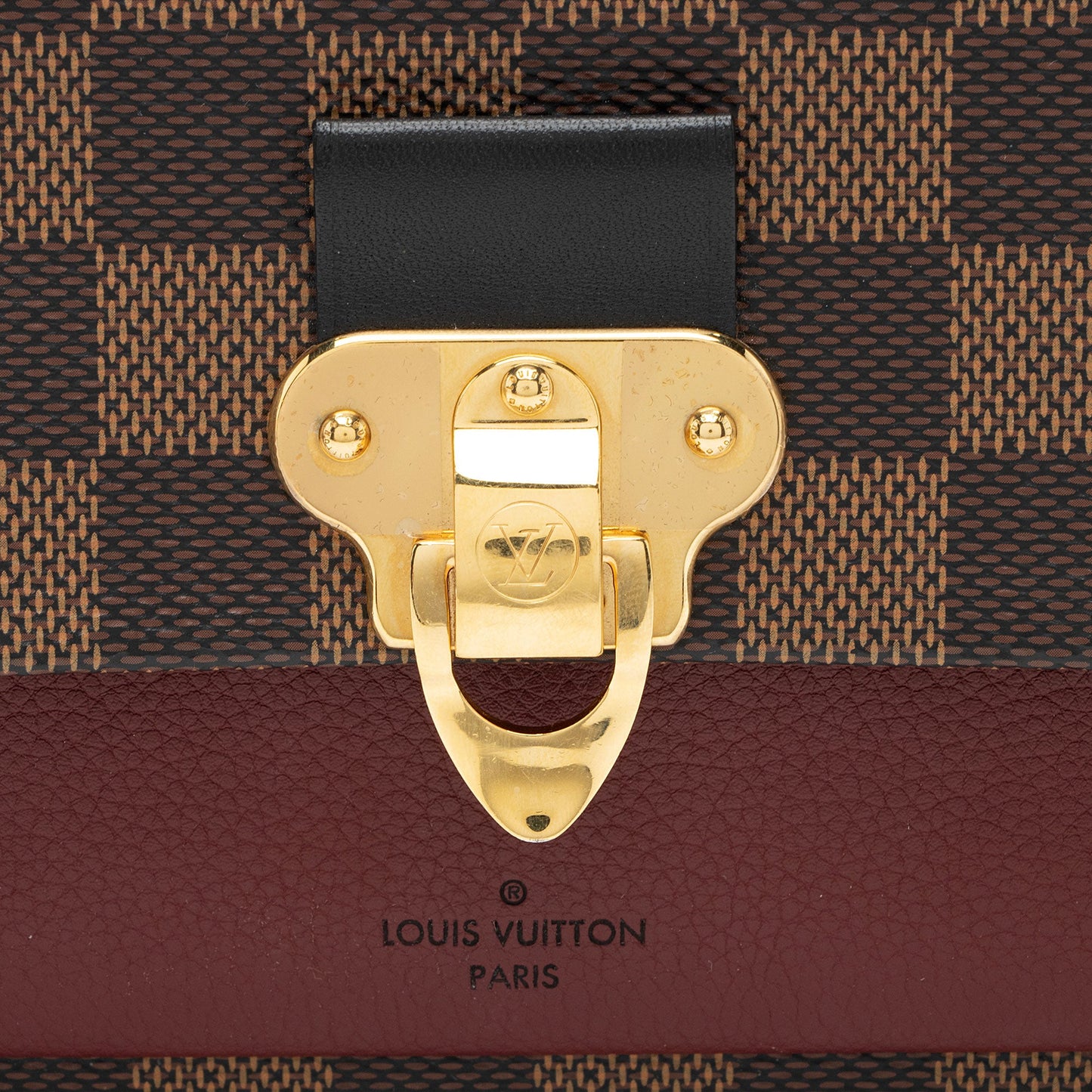 Louis Vuitton Damier Ebene Vavin Chain Wallet