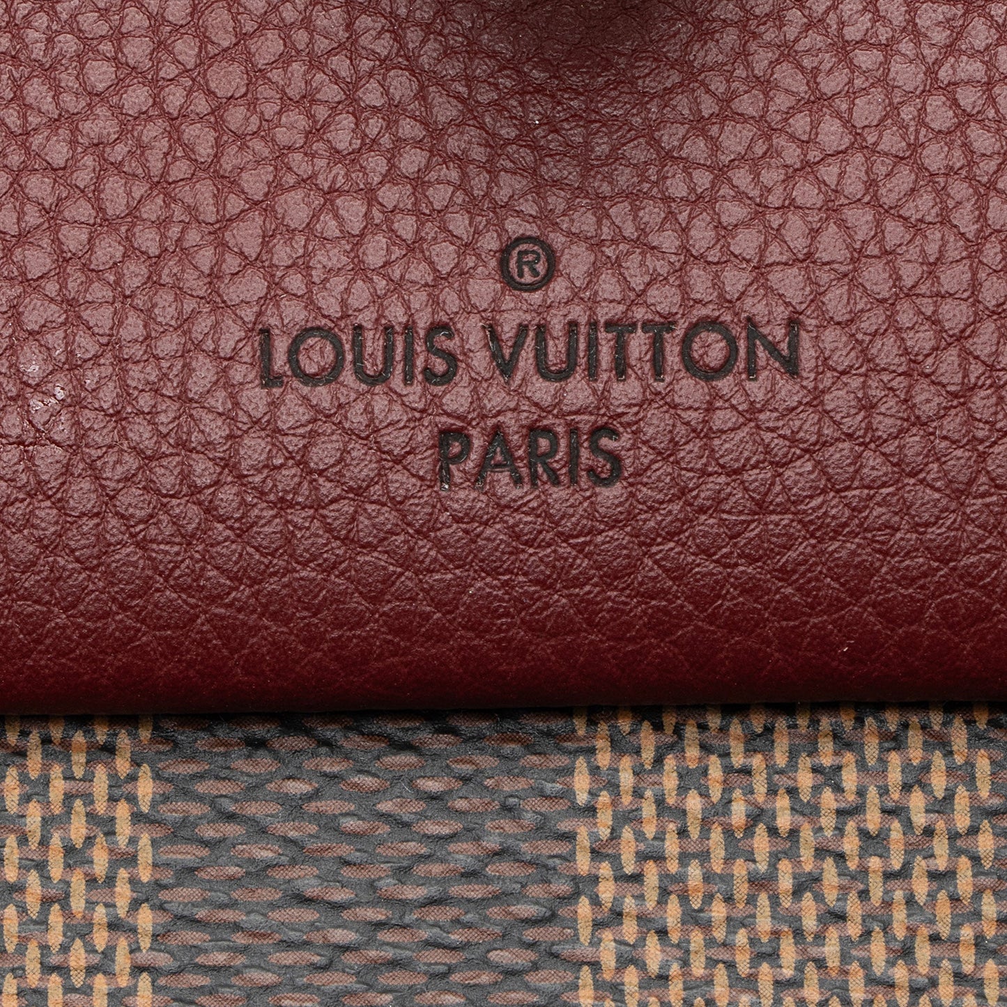 Louis Vuitton Damier Ebene Vavin Chain Wallet