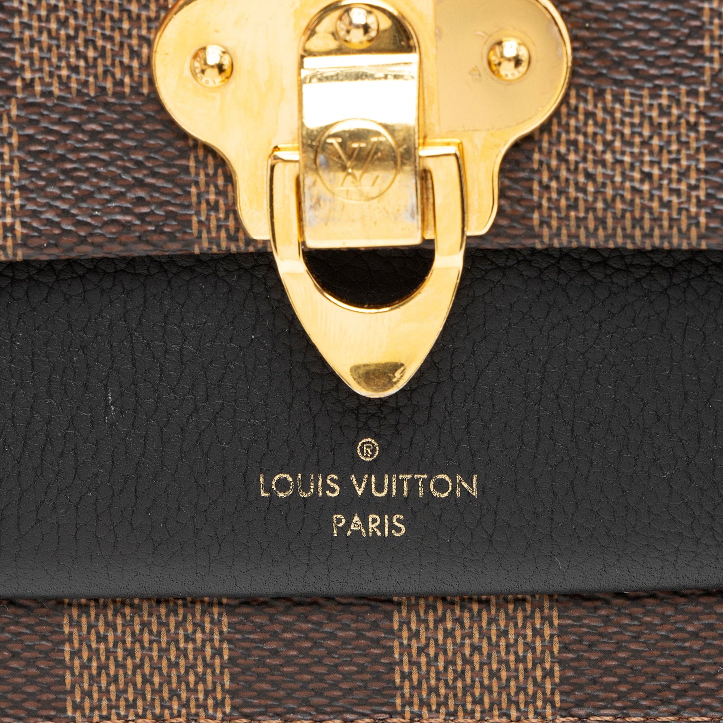 Louis Vuitton Damier Ebene Vavin Chain Wallet