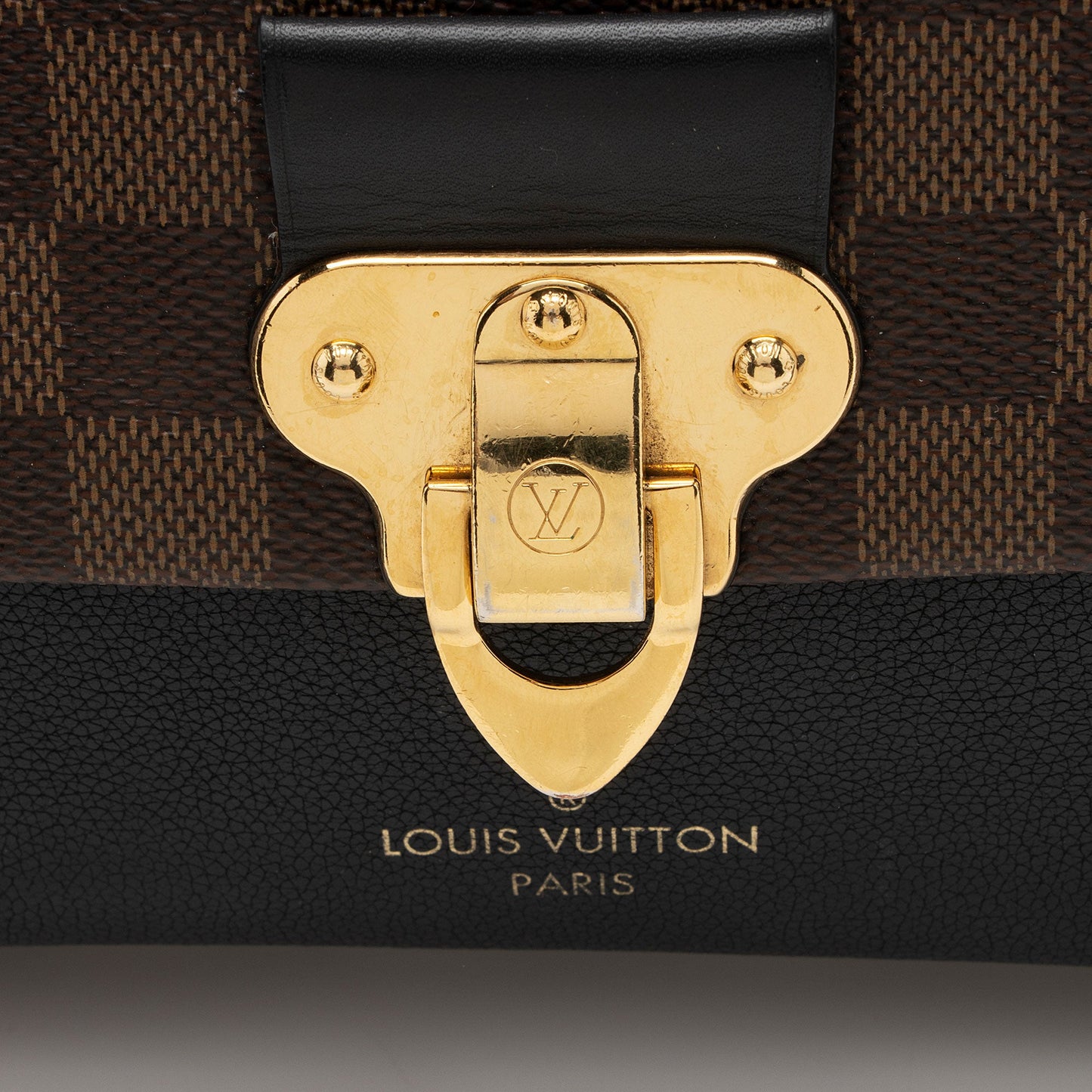 Louis Vuitton Damier Ebene Vavin PM Shoulder Bag (SHF-6vFamC)