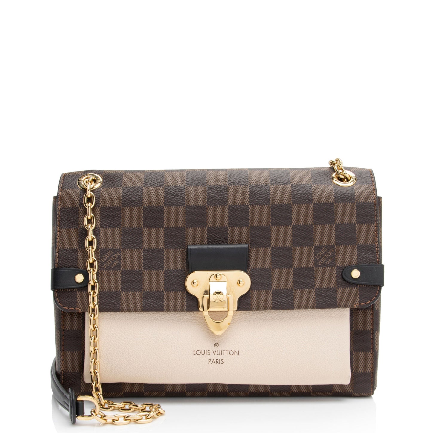 Louis Vuitton Damier Ebene Vavin PM Shoulder Bag (SHF-nYCshp)