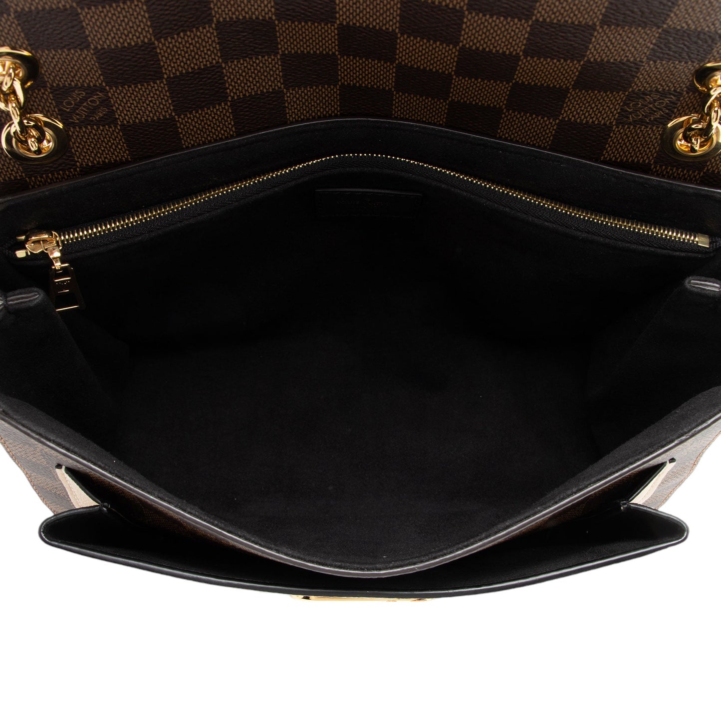 Louis Vuitton Damier Ebene Vavin PM Shoulder Bag (SHF-nYCshp)