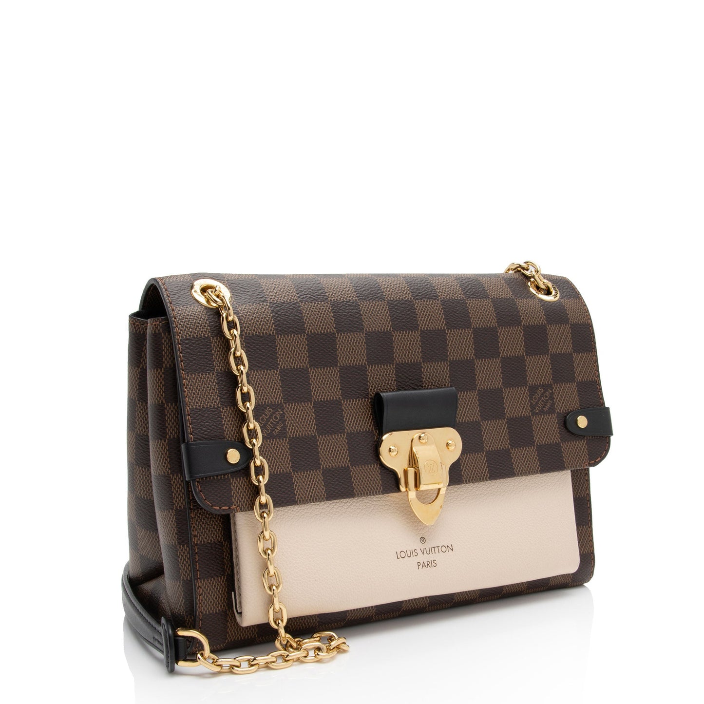Louis Vuitton Damier Ebene Vavin PM Shoulder Bag (SHF-nYCshp)