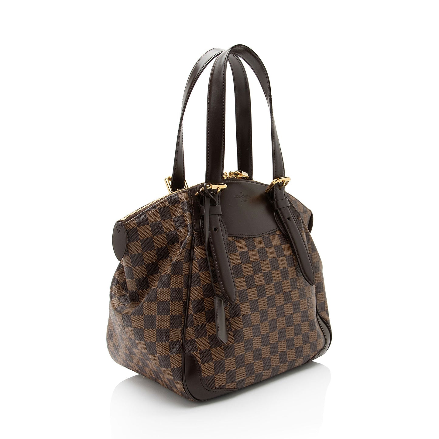 Louis Vuitton Damier Ebene Verona MM Shoulder Bag (SHF-8loQOL)