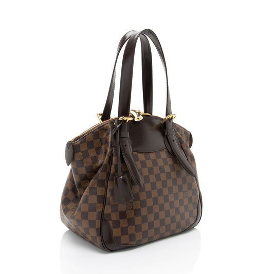 Louis Vuitton Damier Ebene Verona MM Shoulder Bag (SHF-EyoLqB)