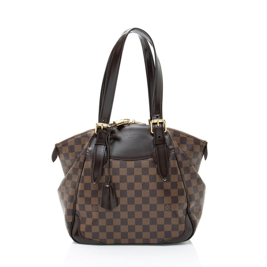 Louis Vuitton Damier Ebene Verona MM Shoulder Bag