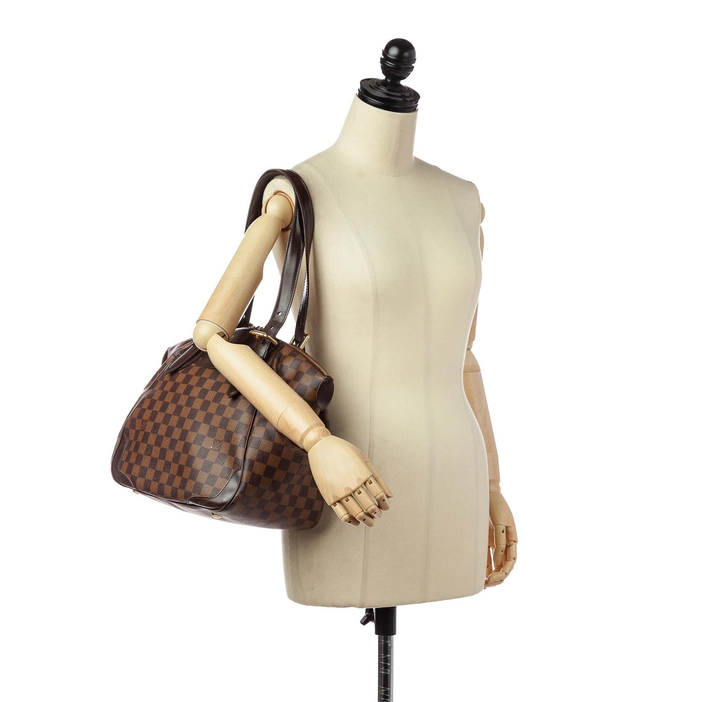 Louis Vuitton Damier Ebene Verona MM (SHG-30175)