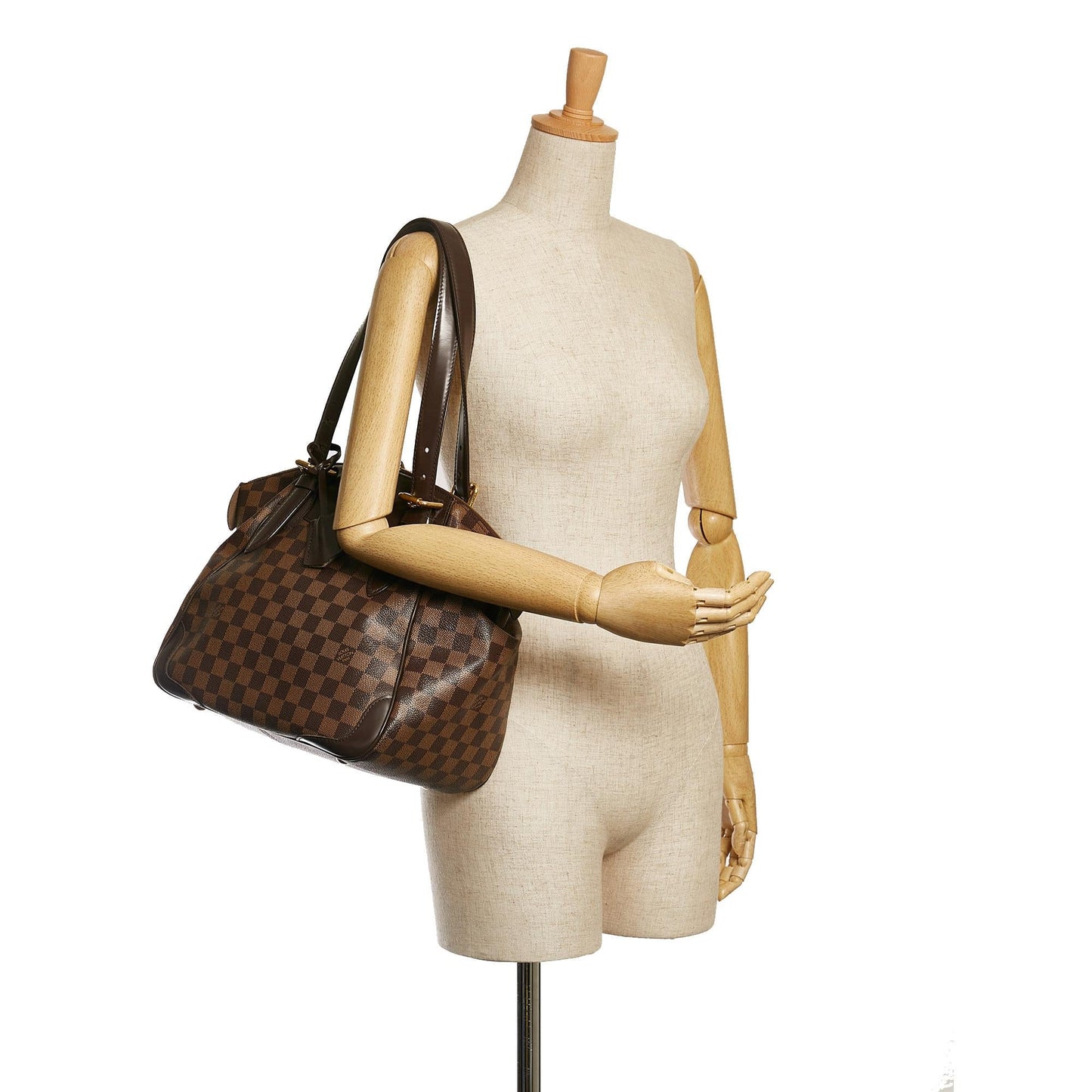Louis Vuitton Damier Ebene Verona MM (SHG-35695)