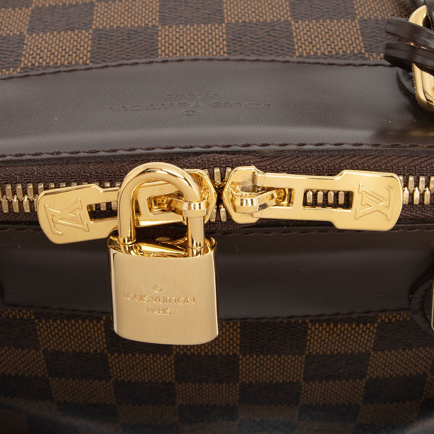 Louis Vuitton Damier Ebene Verona PM Shoulder Bag (SHF-5ip7Pw)