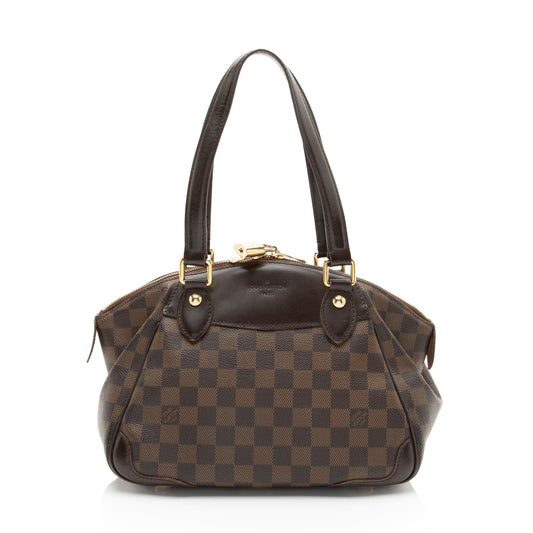 Louis Vuitton Damier Ebene Verona PM Shoulder Bag