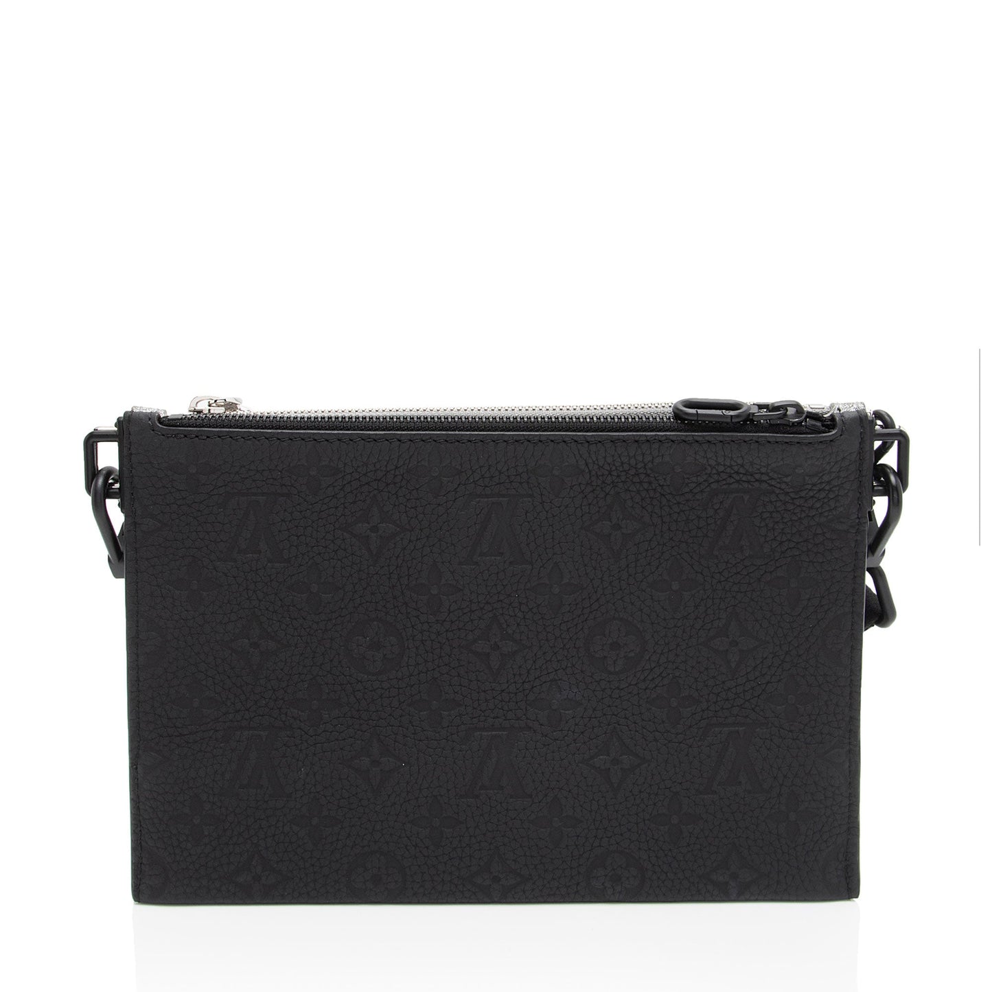 Louis Vuitton Damier Glitter Taurillon In The Loop Trio Pouch