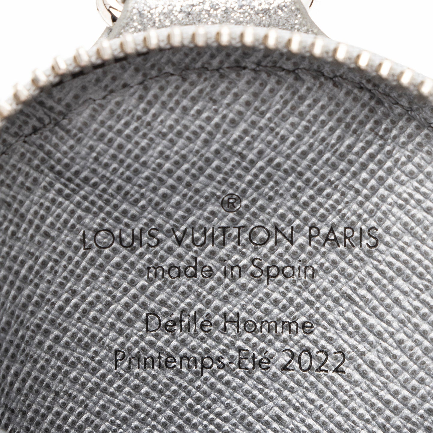 Louis Vuitton Damier Glitter Taurillon In The Loop Trio Pouch