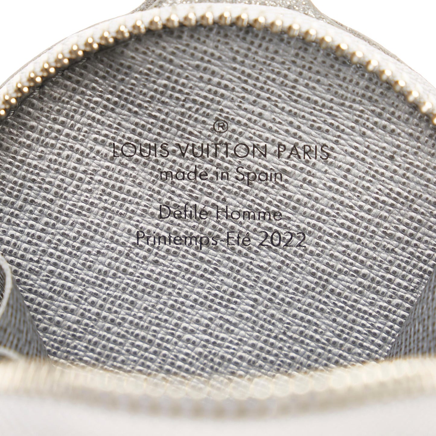 Louis Vuitton Damier Glitter Taurillon In The Loop Trio Pouch