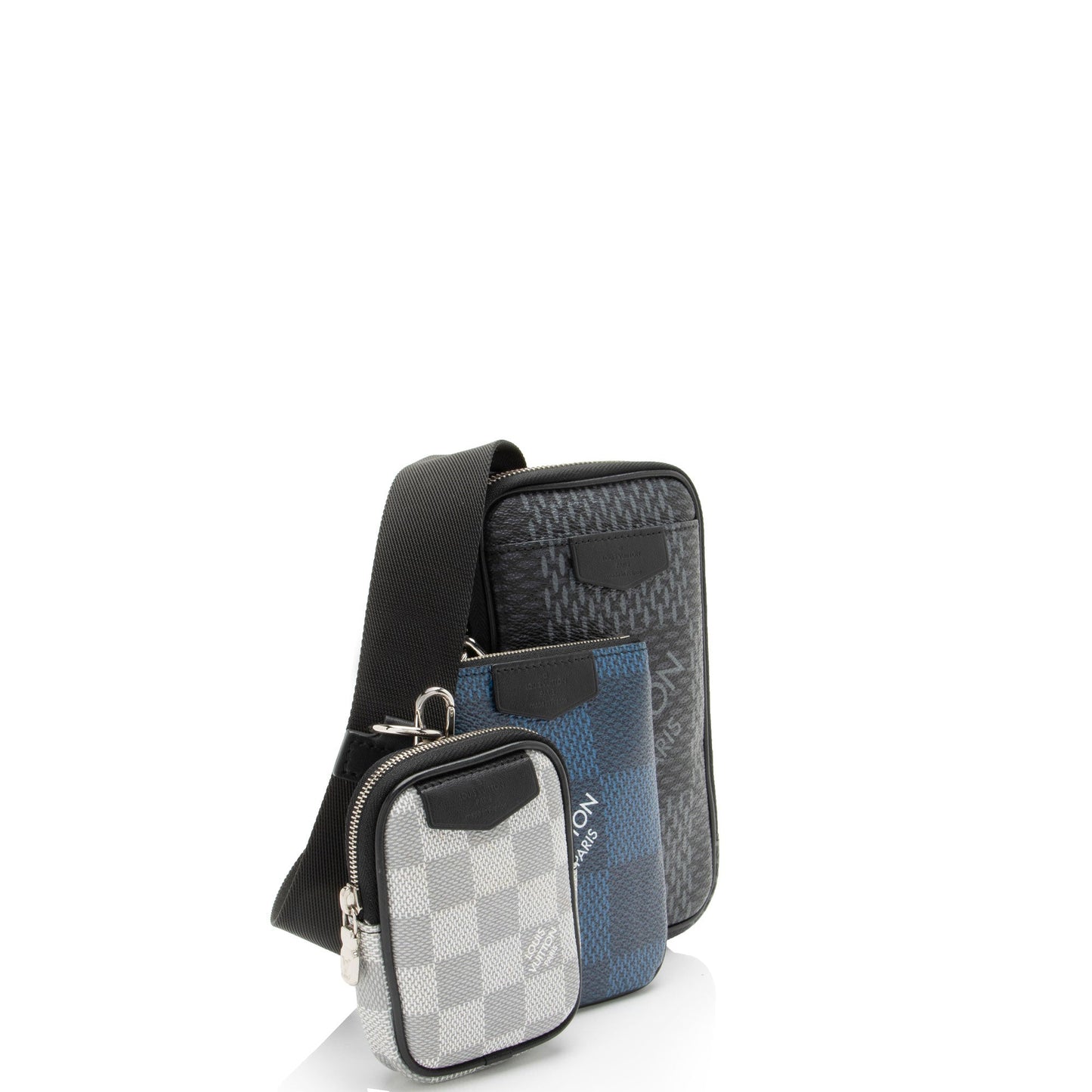 Louis Vuitton Damier Graphite 3D Modular Pouch