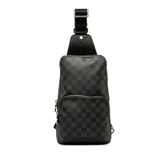 Louis Vuitton Damier Graphite Avenue Sling (SHG-5T4us2)