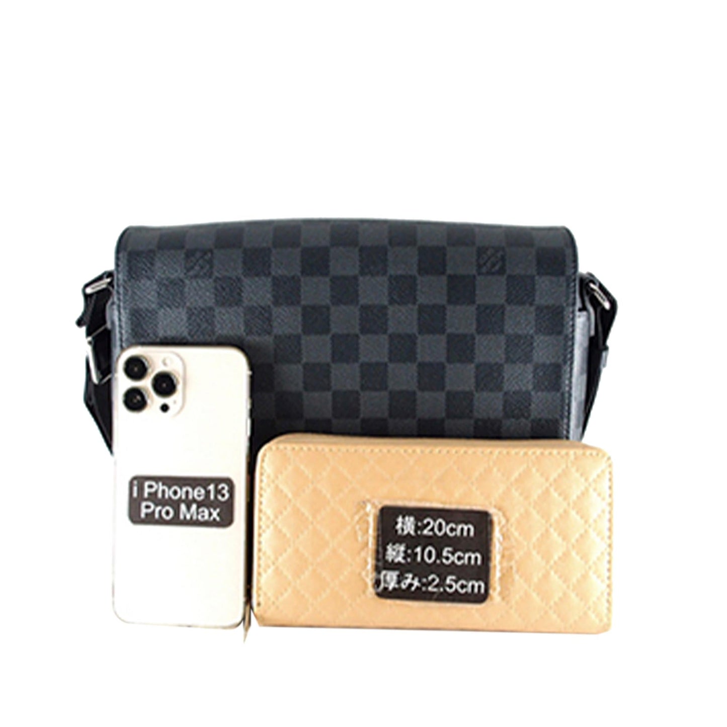Louis Vuitton Damier Graphite District PM (SHG-ZQs9bk)