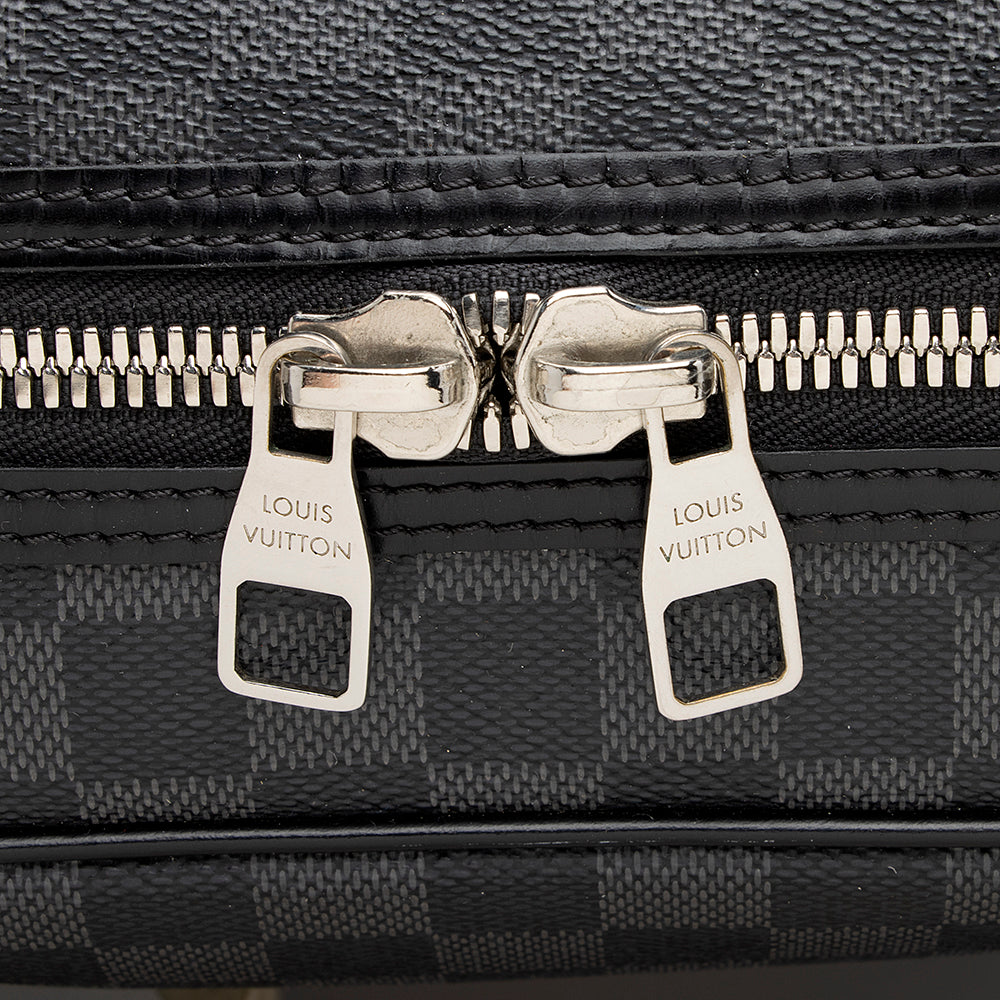 Louis Vuitton Damier Graphite Jorn Briefcase (SHF-21749)