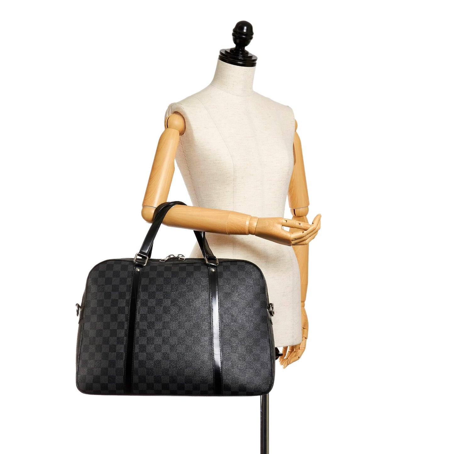 Louis Vuitton Damier Graphite Jorn (SHG-28417)