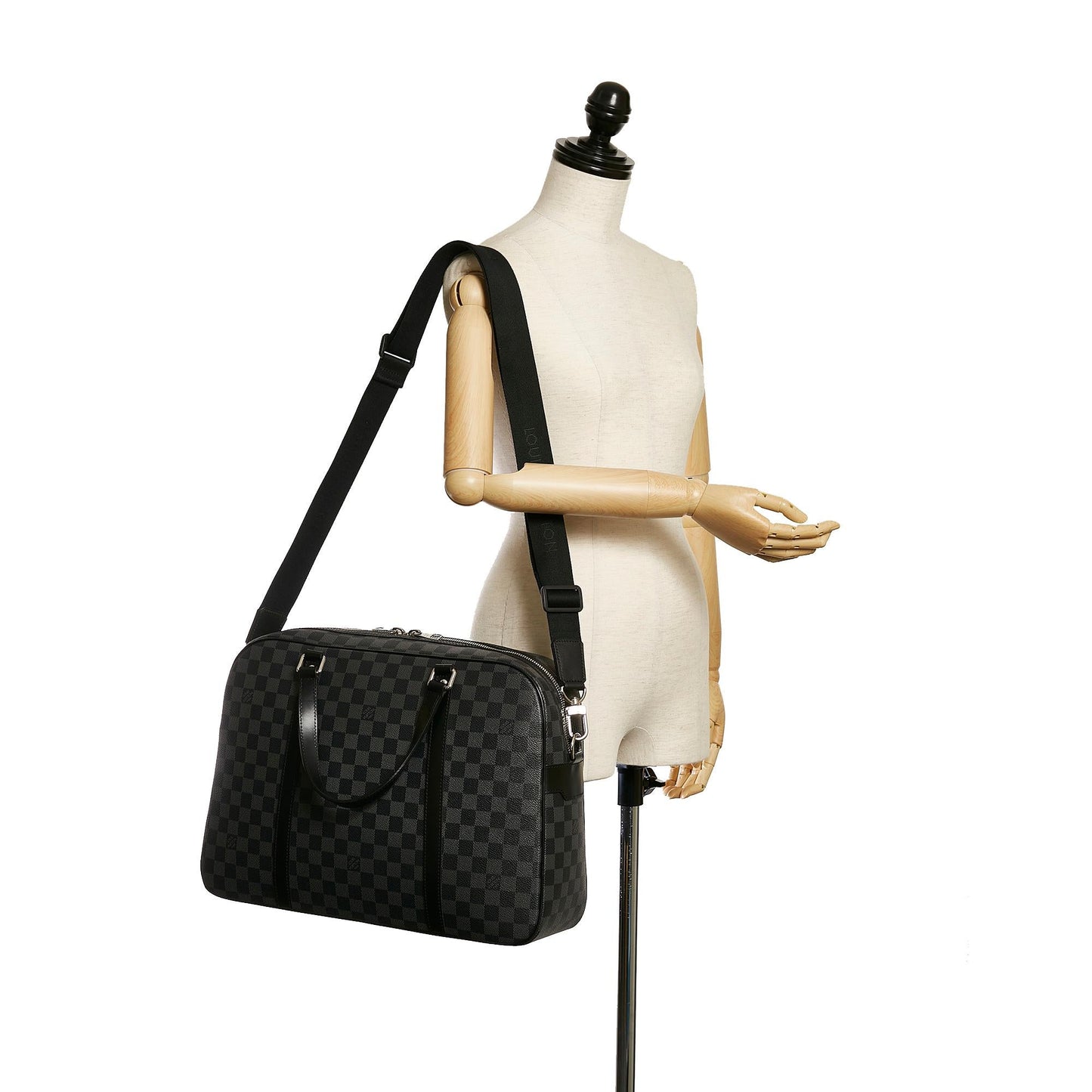Louis Vuitton Damier Graphite Jorn (SHG-34627)